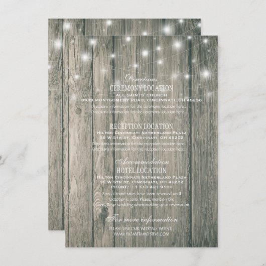 の結婚詳細情報メイソンjar文字列ライト エンクロージャーカード (正面/裏面)