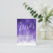 の結婚詳細紫外線アートエンクロージャカード エンクロージャーカード (スタンド正面)