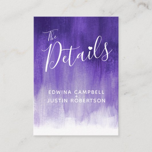 の結婚詳細紫外線アートエンクロージャカード エンクロージャーカード (正面)