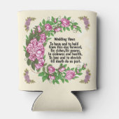 の結婚誓いカスタムは涼しい 缶クーラー (裏面)