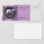 の結婚誓い更新 – アイリステーブル配置カード プレイスカード (正面/裏面)