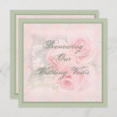 の結婚誓い 招待状 (正面/裏面)