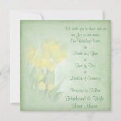 の結婚誓い 招待状 (正面)