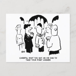 の結婚誓い – 最初の回答はがき ポストカード