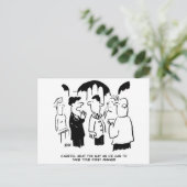 の結婚誓い – 最初の回答はがき ポストカード (スタンド正面)