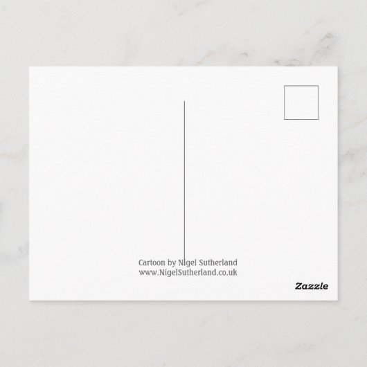 の結婚誓い – 最初の回答はがき ポストカード (裏面)