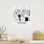 の結婚誓い – 私は最終的な答えとして ポスター (キッチン)