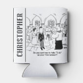 の結婚誓い – 私は最終的な答えとして 缶クーラー (裏面)