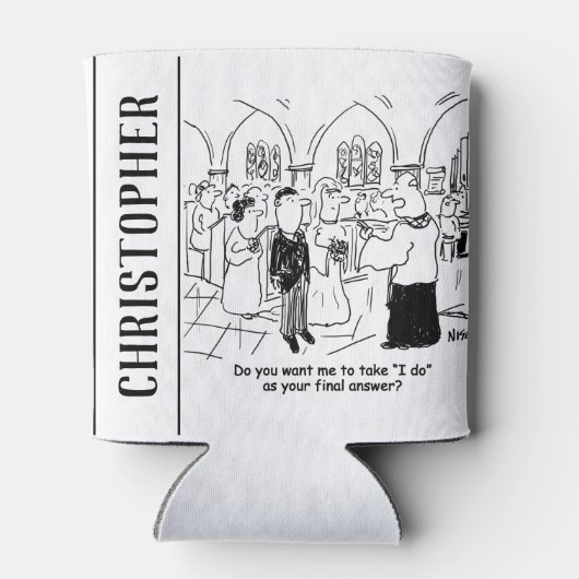 の結婚誓い – 私は最終的な答えとして 缶クーラー (裏面)