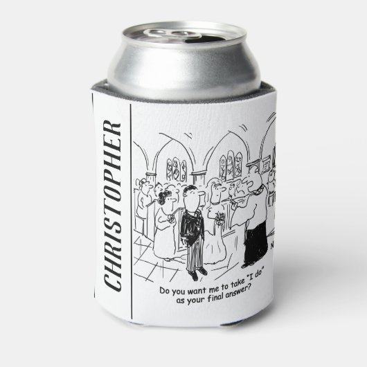 の結婚誓い – 私は最終的な答えとして 缶クーラー (缶裏面)