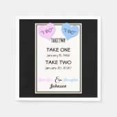 の結婚誓の更新紙ナプキンス スタンダードカクテルナプキン (正面)