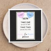 の結婚誓の更新紙ナプキンス スタンダードカクテルナプキン