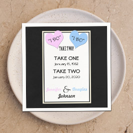 の結婚誓の更新紙ナプキンス スタンダードカクテルナプキン