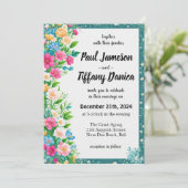 の結婚調合シンプル品 招待状 (スタンド正面)