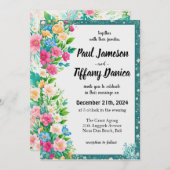 の結婚調合シンプル品 招待状 (正面/裏面)