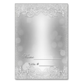 の結婚護衛カードのシルバーが後で記入 テーブルナンバー