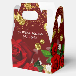 の結婚豪華な箱 フェイバーボックス