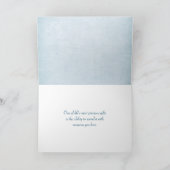 の結婚貝殻とリングや輪 カード (内部)