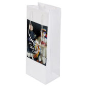 の結婚贈り物の好意バッグルーマニア民族衣装 ワインギフトバッグ (正面アングル)