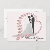 の結婚贈与サンキューカード ポストカード (正面/裏面)