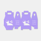 の結婚赤紫色の切妻 フェイバーボックス (折り畳みなし)