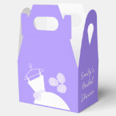 の結婚赤紫色の切妻 フェイバーボックス (オープン)