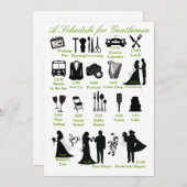 の結婚農民予定表 プログラム (正面/裏面)