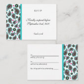 の結婚返信カード | C1 エンクロージャーカード (正面/裏面)