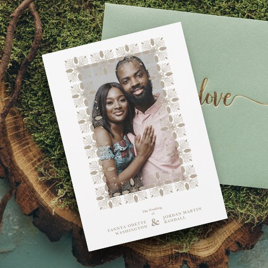 の結婚金ゴールドファンシーオーナメントレース効モダン果 招待状