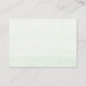 の結婚金ゴールド緑化 名刺 (裏面)