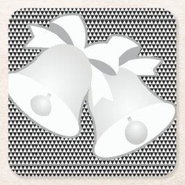 の結婚鐘 スクエアペーパーコースター