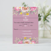 の結婚鐘 出欠カード (スタンド正面)