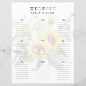 の結婚開花のひまわり (正面)