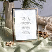 の結婚青エレガントフローラ表の番号