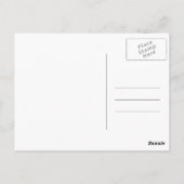 の結婚静止サンキューカード ポストカード (裏面)