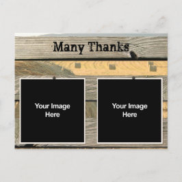 の結婚静止サンキューカード ポストカード