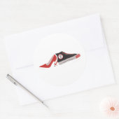 の結婚靴シール ラウンドシール (封筒)