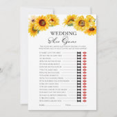 の結婚靴 | 秋ブライダルシャワーゲーム 招待状 (正面)