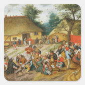 の結婚饗宴 スクエアシール (正面)