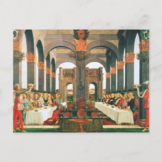 の結婚饗宴 ポストカード (正面)