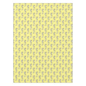 の結婚馬と馬車の漫画イラストレーション テーブルクロス (正面)