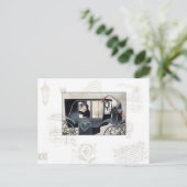 の結婚馬車はがき ポストカード (スタンド正面)