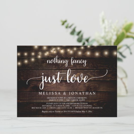 の結婚駆け落ちファンシーは、単なる愛の侵略 招待状 (スタンド正面)