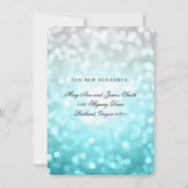 の結婚駆け落ち告知ビーチラグラデーションイト 案内状 (裏面)