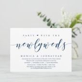 の結婚駆け落ち、新婚インヴィータとのパーティー 招待状 (スタンド正面)