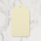 の結婚黄 ギフトタグ (裏面)