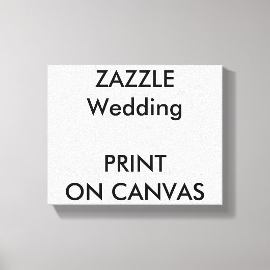 の結婚10カスタム" x 8インチキャンバスプリントプリント キャンバスプリント (正面)