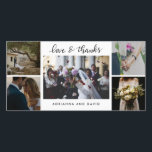 の結婚5枚の写真が永遠に感謝の台本 サンキューカード<br><div class="desc">の結婚5枚の写真が永遠に感謝の台本</div>