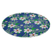 の結婚Bliss:フローラ招待状の背景 カッティングボード (角)