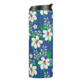 の結婚Bliss:フローラ招待状の背景 タンブラー (回転左)